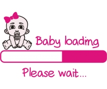 baby girl loading